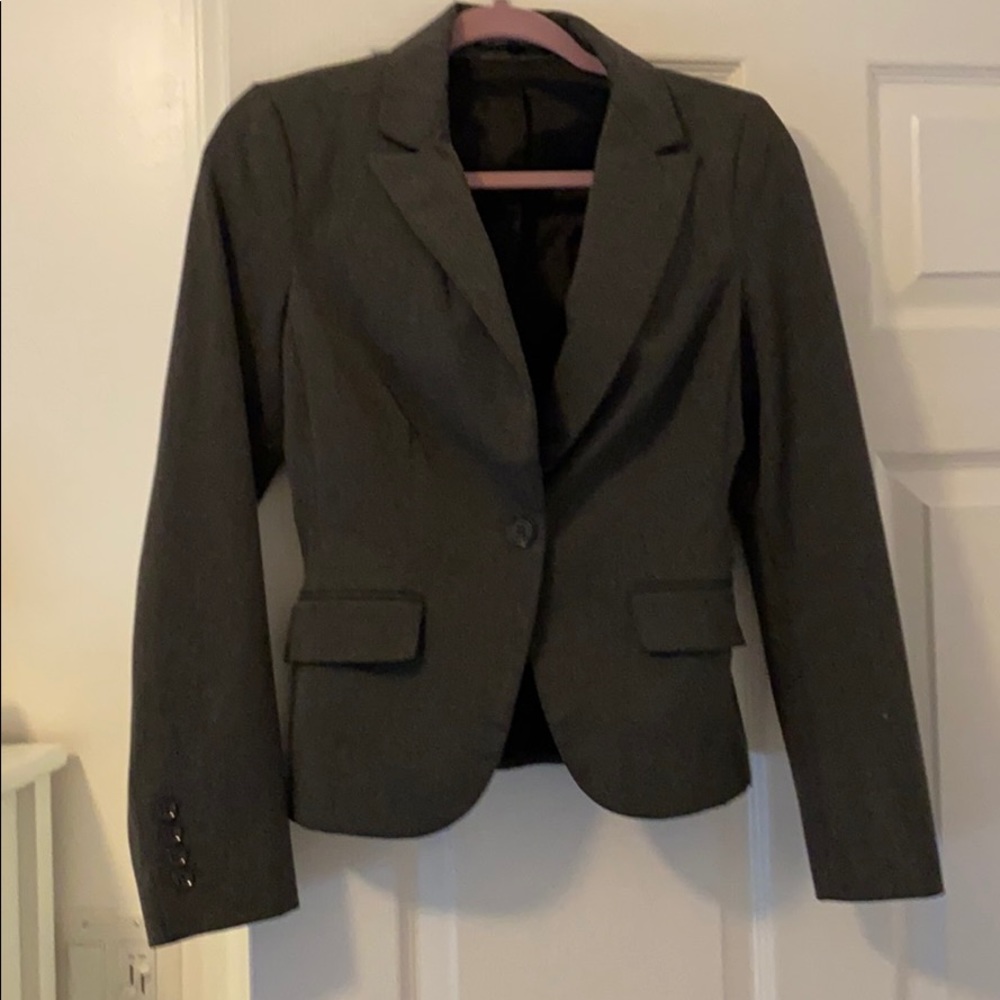 ✂️ Express Gray Suit Jacket